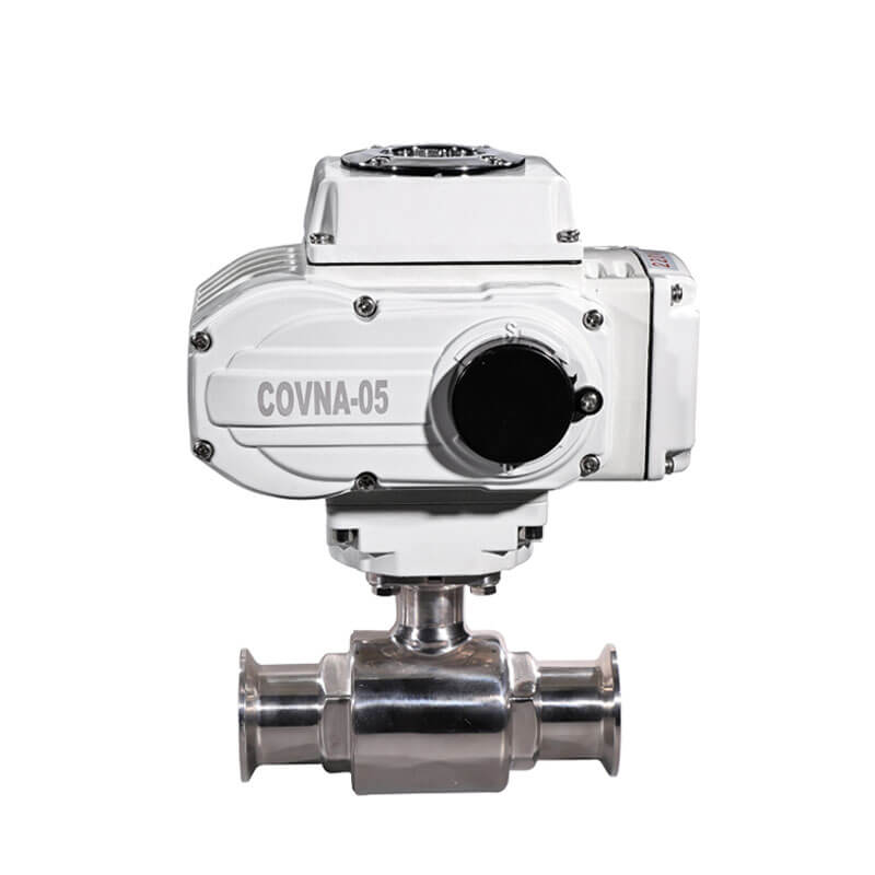 HK60-Q-W Food Grade Electric Actuator Ball Valve